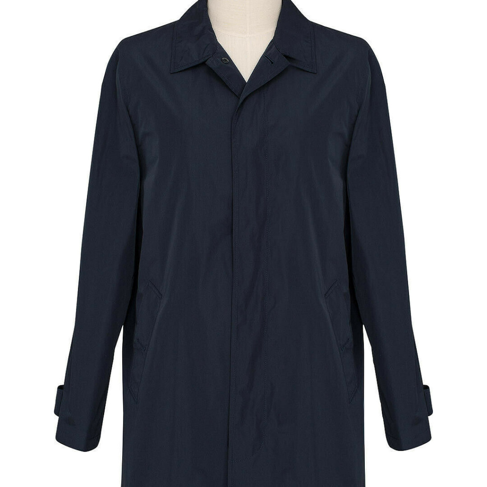 Thomas Pink Men Navy Blue Trench Coat S, M, L, XL